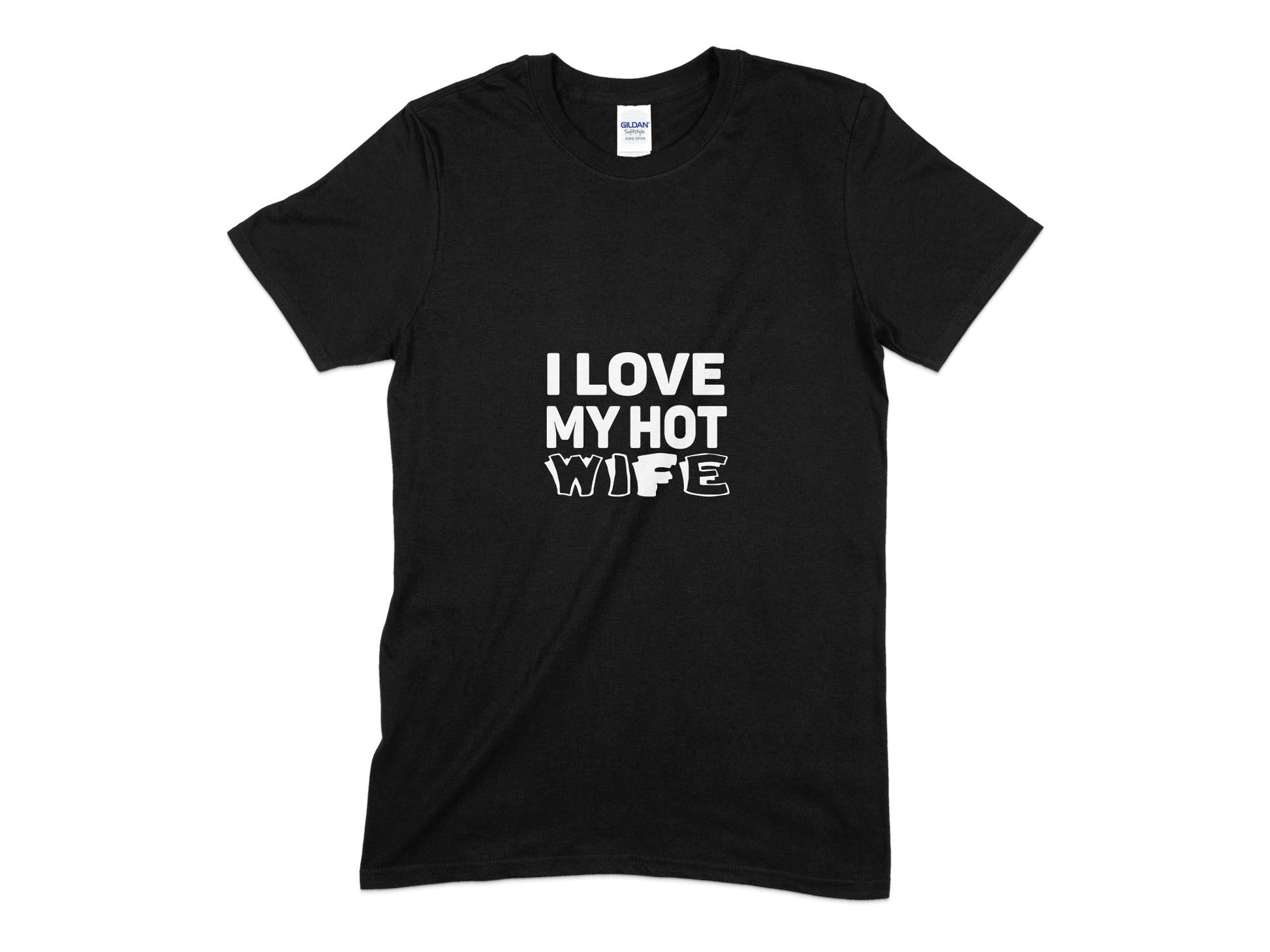 i love my hot wife t-shirt - Premium t-shirt from MyDesigns - Just $21.95! Shop now at Lees Krazy Teez