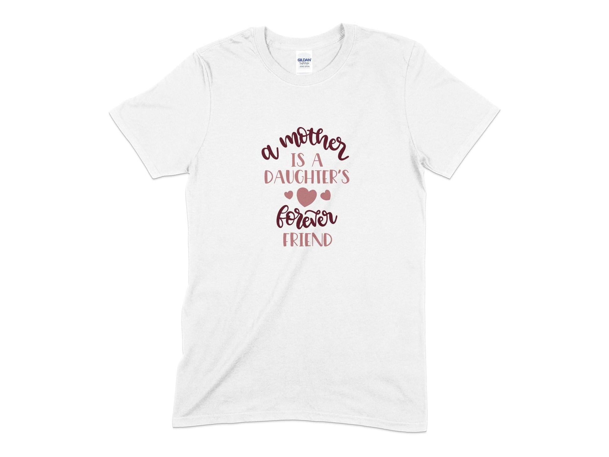 A mother is a daughter's forever friend Women's tee - Premium t-shirt from MyDesigns - Just $21.95! Shop now at Lees Krazy Teez