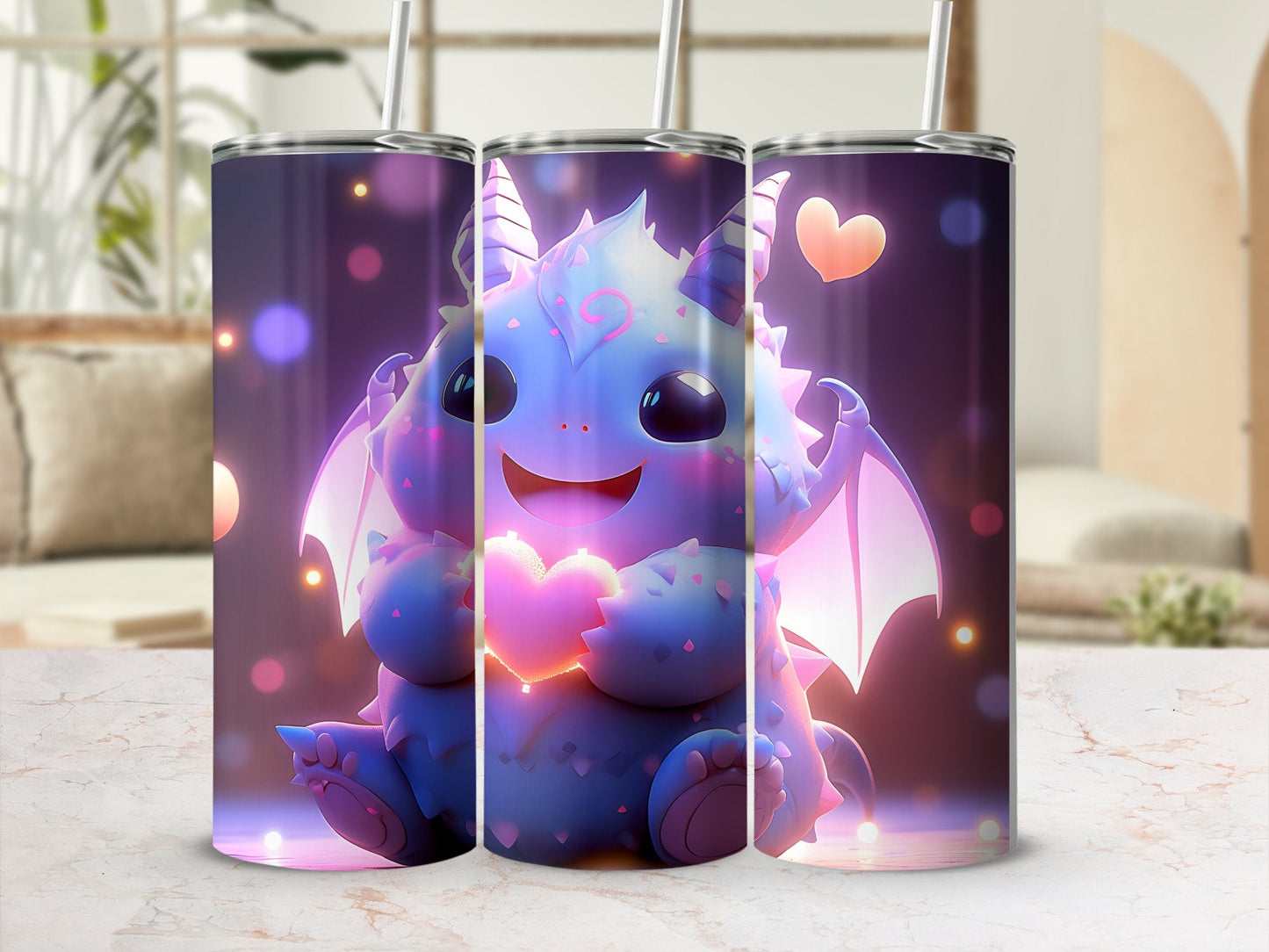 Cute purple monster tumbler wrap 20oz skinny tumbler - Premium tumbler from MyDesigns - Just $26.95! Shop now at Lees Krazy Teez