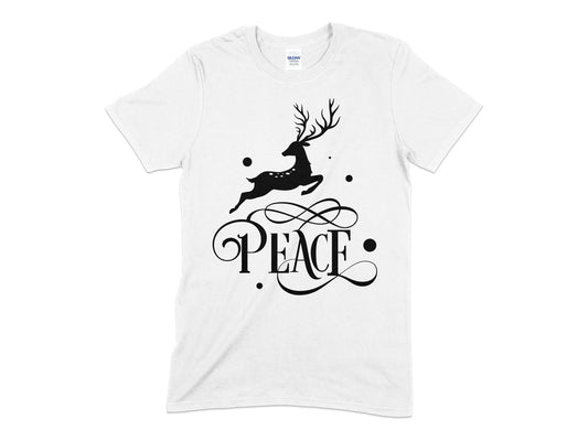 Peace black unisex t-shirt - Premium t-shirt from MyDesigns - Just $18.95! Shop now at Lees Krazy Teez