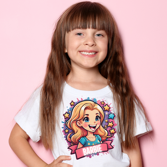 barbie birthday shirt - Youth girl shirt - Premium t-shirt from Lees Krazy Teez - Just $19.95! Shop now at Lees Krazy Teez