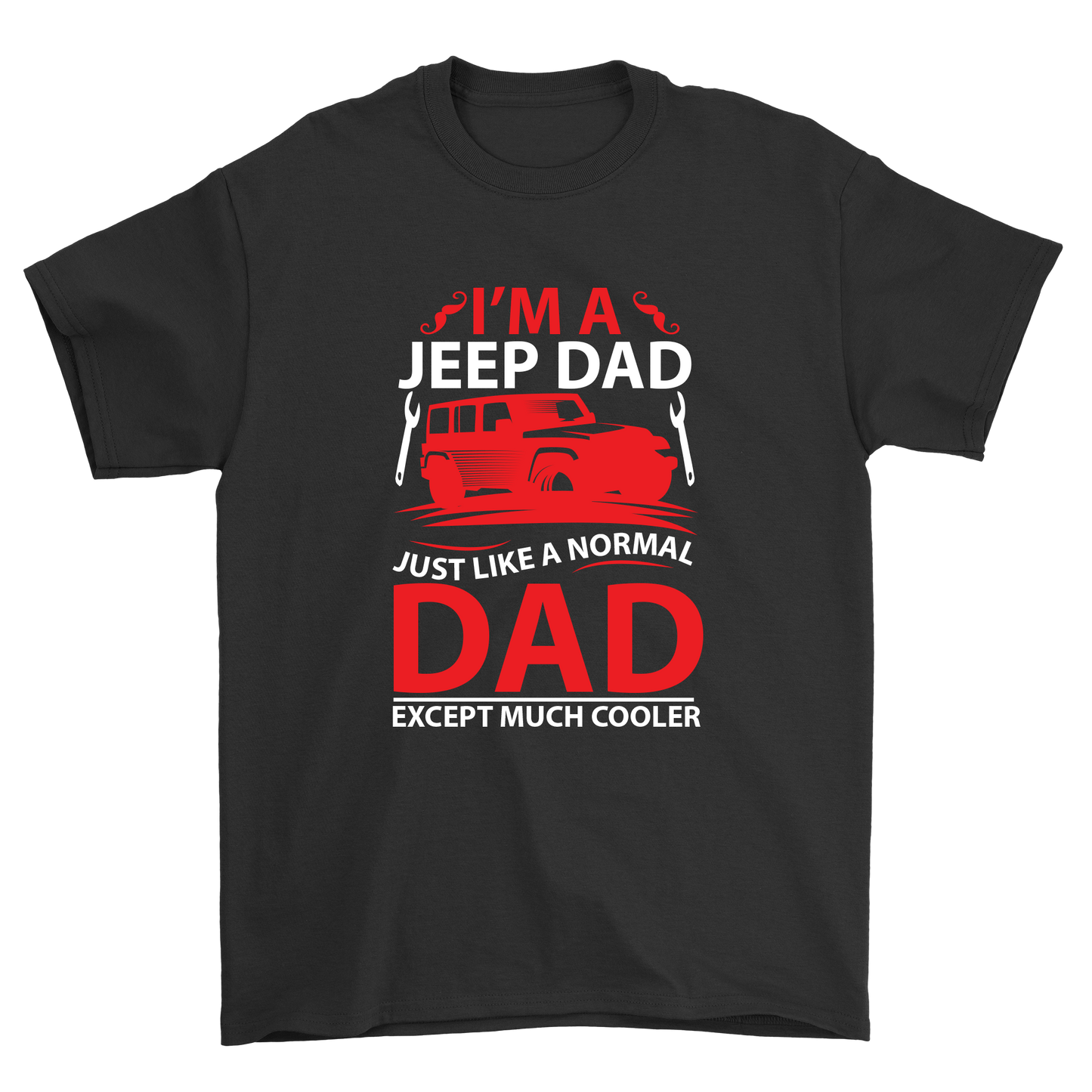 I'm a jeep Dad just like a normal Dad t-shirt - Premium t-shirt from MyDesigns - Just $21.95! Shop now at Lees Krazy Teez