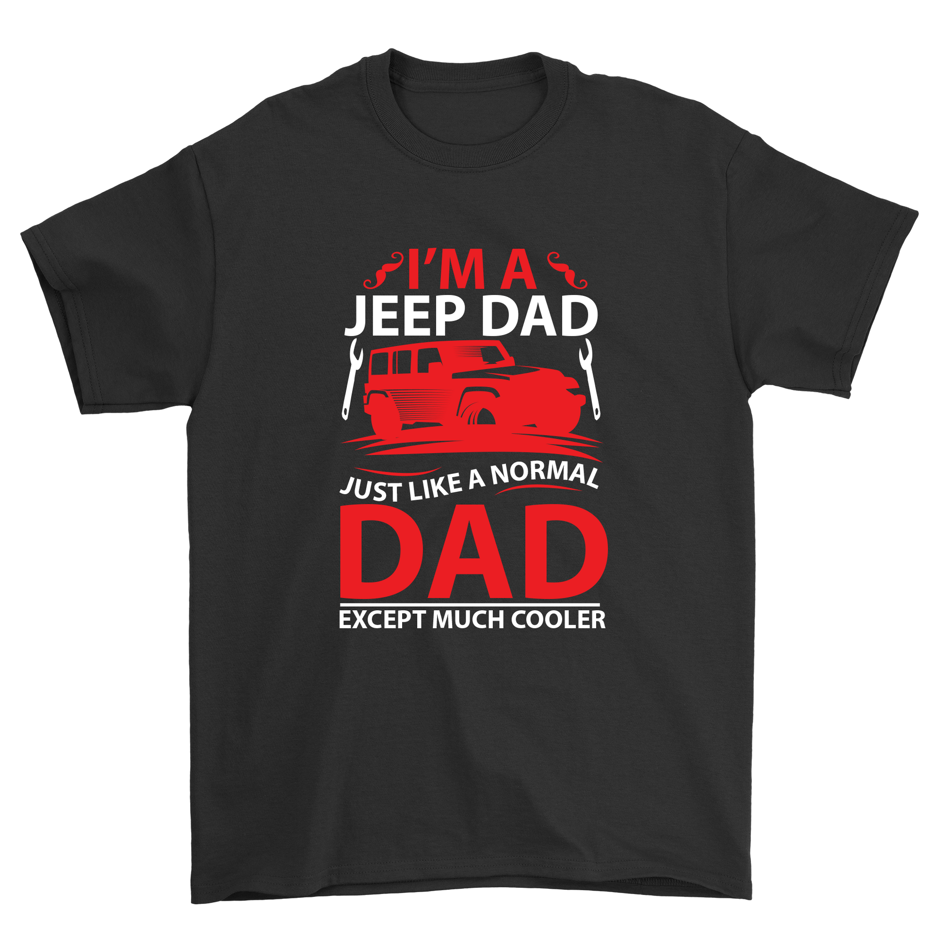 I'm a jeep Dad just like a normal Dad t-shirt - Premium t-shirt from MyDesigns - Just $21.95! Shop now at Lees Krazy Teez