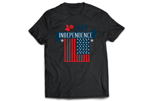 4th july independence 2024 Men's Women's Unisex t-shirt - Premium t-shirt from MyDesigns - Just $21.95! Shop now at Lees Krazy Teez