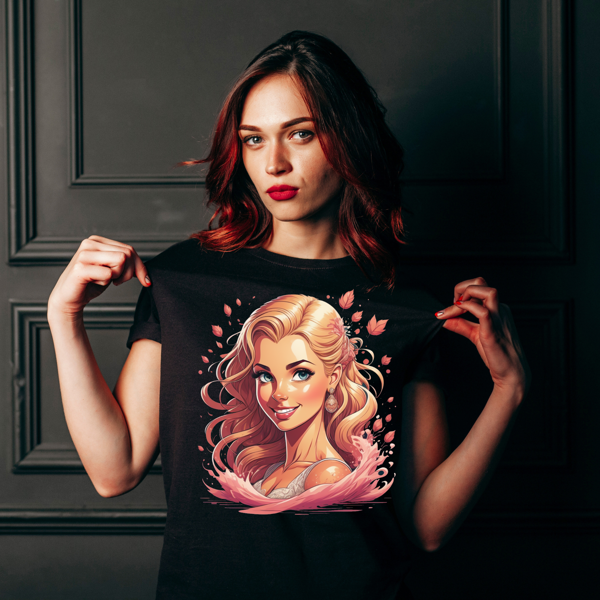 beautiful barbie t shirt women's t-shirt - Premium t-shirt from Lees Krazy Teez - Just $21.95! Shop now at Lees Krazy Teez