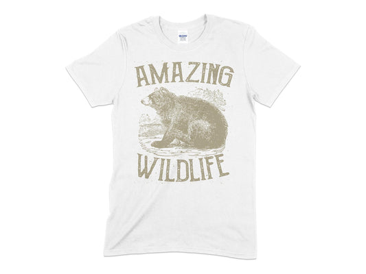 Amazing Wildlife bear hunting t-shirt - Premium t-shirt from MyDesigns - Just $16.95! Shop now at Lees Krazy Teez