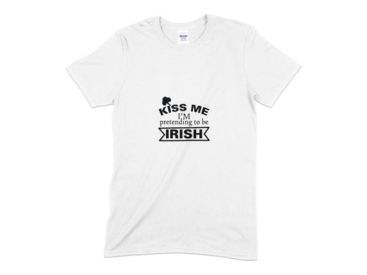 kiss me i am trending to be irish t-shirt - Premium t-shirt from MyDesigns - Just $18.95! Shop now at Lees Krazy Teez