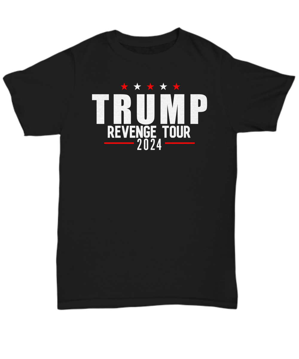 Trump Revenge Tour 2024 Men's t-shirt - Premium t-shirt from MyDesigns - Just $16.95! Shop now at Lees Krazy Teez