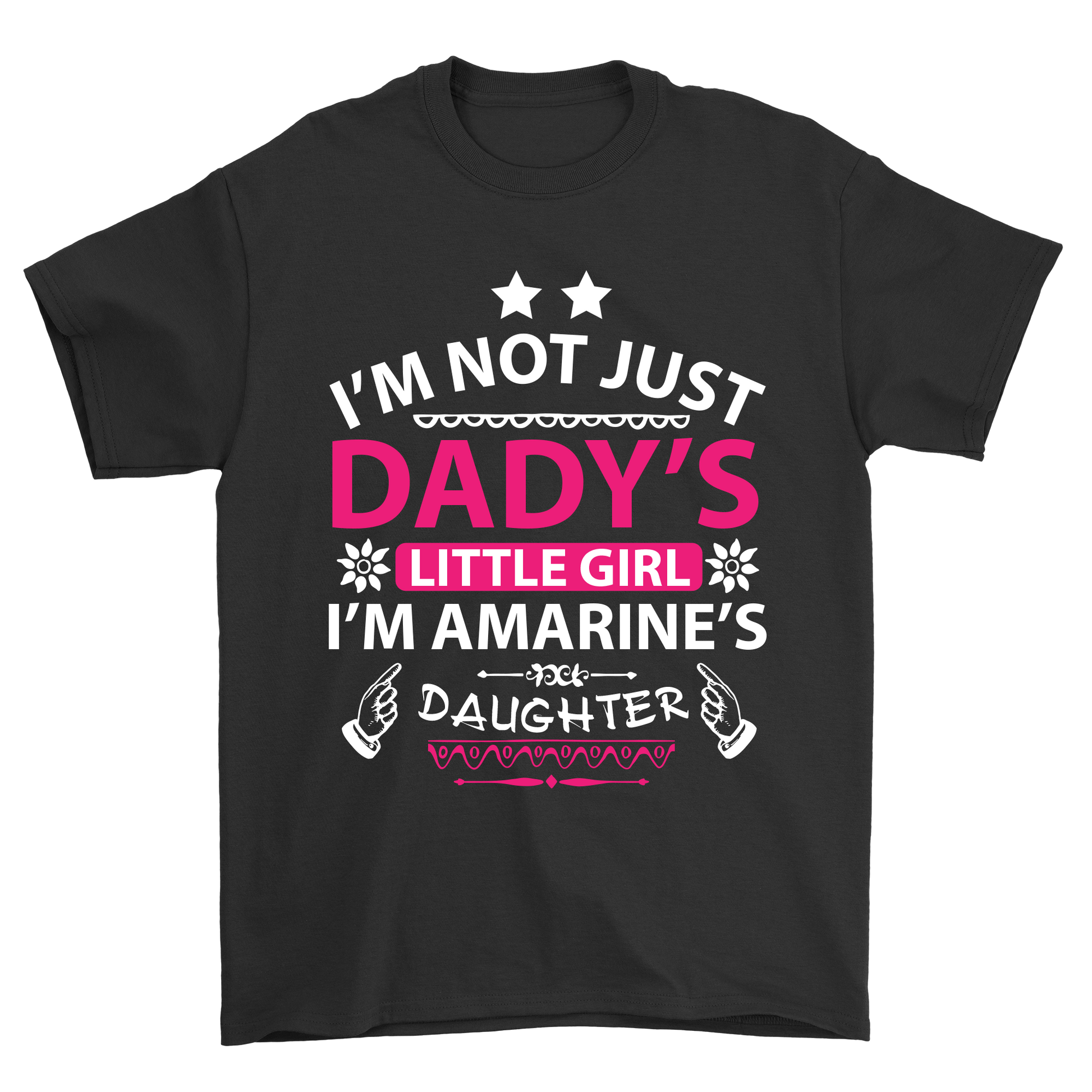 I'm not just dady's little girl misspelling parody t-shirt - Premium t-shirt from MyDesigns - Just $21.95! Shop now at Lees Krazy Teez