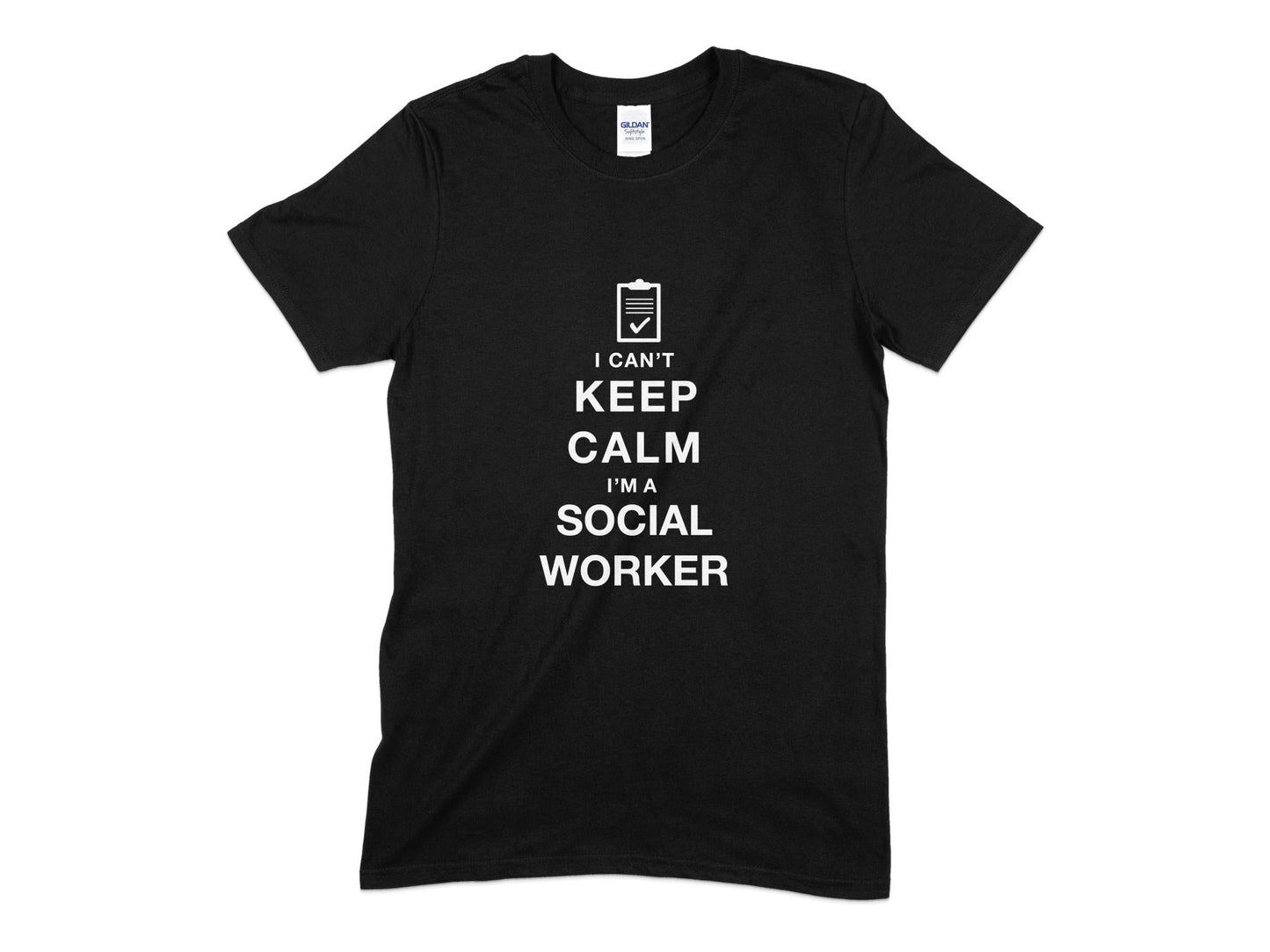 I can't keep calm im a social worker t-shirt - Premium t-shirt from MyDesigns - Just $19.95! Shop now at Lees Krazy Teez