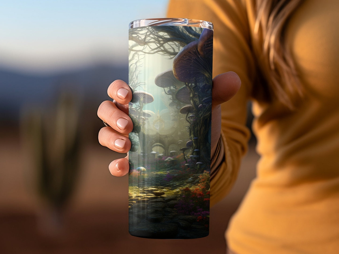 Grimdark mystic 3d 20oz skinny tumbler - Premium tumbler from MyDesigns - Just $29.95! Shop now at Lees Krazy Teez