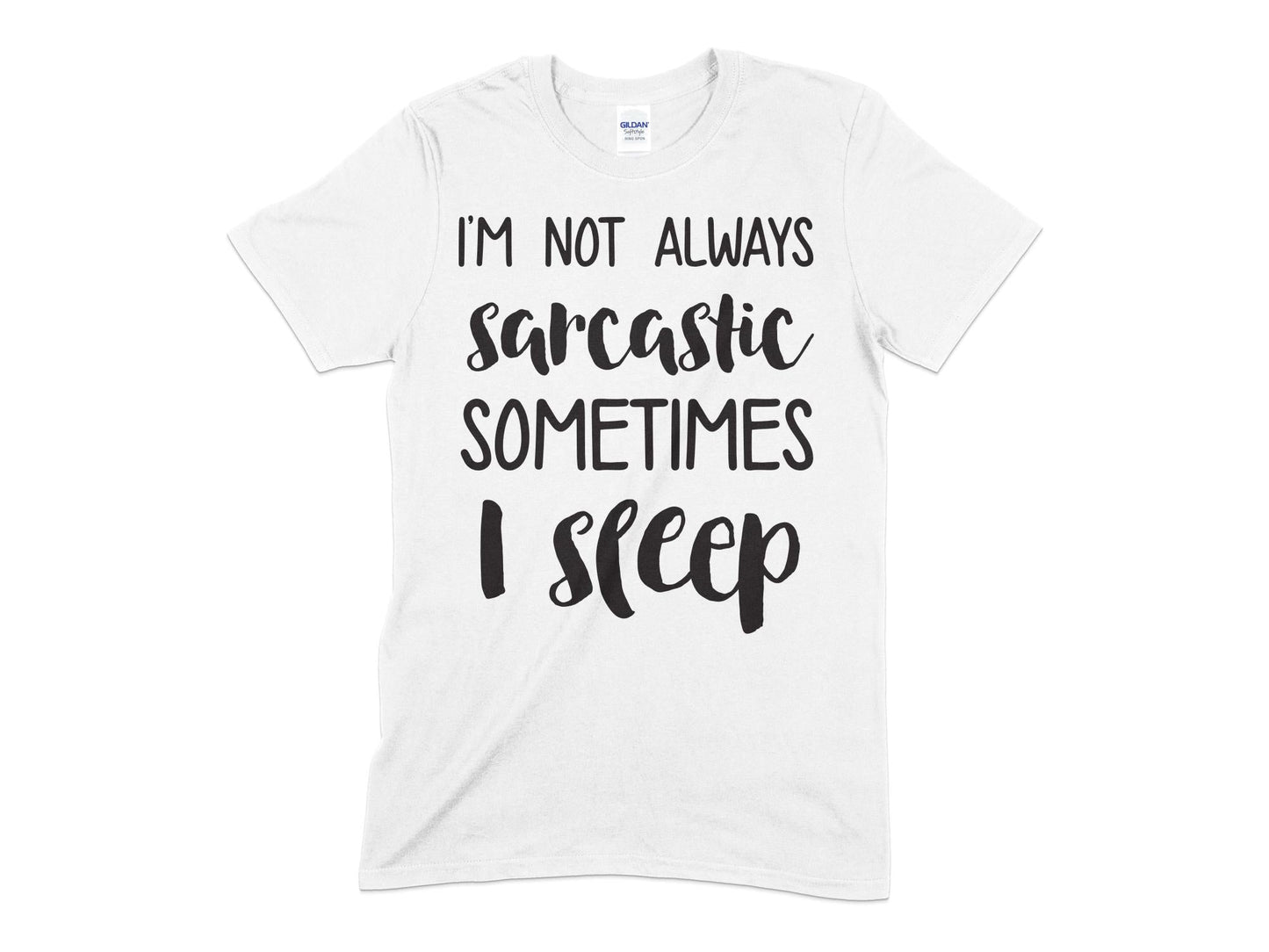 Im Not Always Sarcastic Unisex t-shirt - Premium t-shirt from MyDesigns - Just $19.95! Shop now at Lees Krazy Teez
