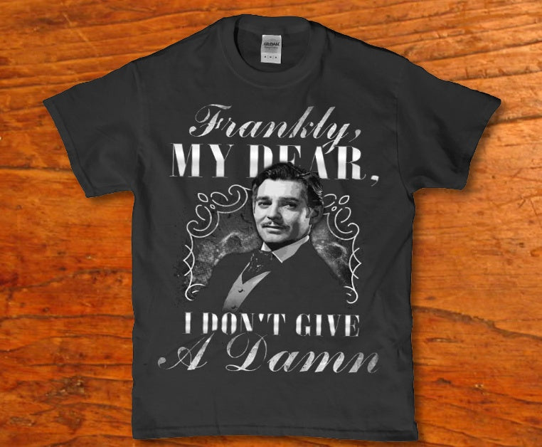 Frankly my dear i don't give a damn t-shirt - Premium t-shirt from MyDesigns - Just $19.95! Shop now at Lees Krazy Teez