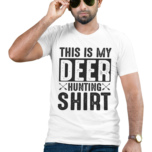 This is my deer hunting shirt t-shirt - Premium t-shirt from MyDesigns - Just $19.95! Shop now at Lees Krazy Teez
