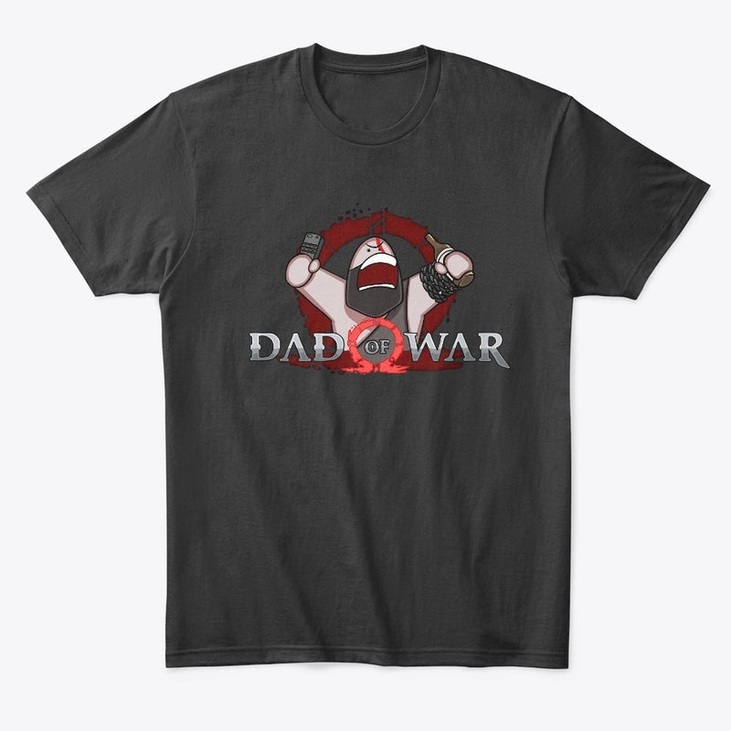Dad of war funny God of War parody t-shirt - Premium t-shirt from MyDesigns - Just $19.95! Shop now at Lees Krazy Teez