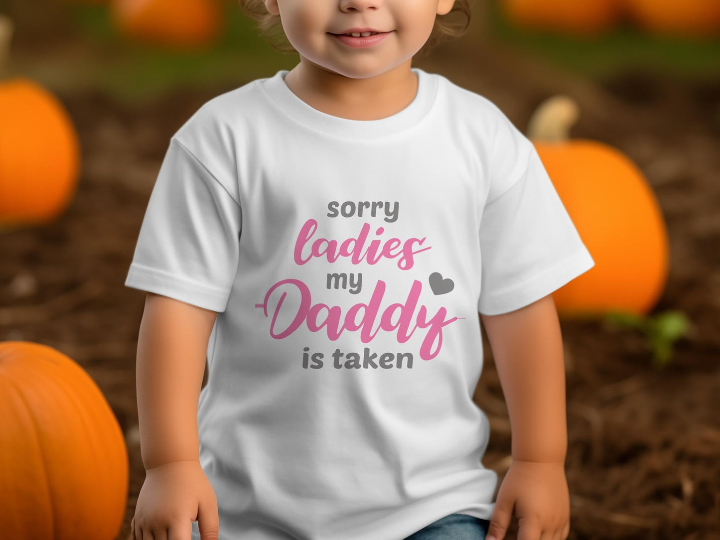 Sorry ladies my daddy is taken youth girls t-shirt - Premium t-shirt from MyDesigns - Just $19.95! Shop now at Lees Krazy Teez