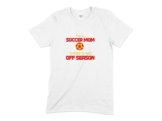 Im a soccer mom there is no off season - Premium t-shirt from MyDesigns - Just $21.95! Shop now at Lees Krazy Teez