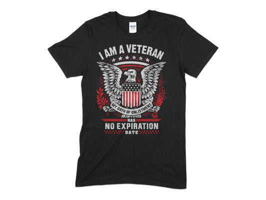 Veteran Oath Of Enlistment Men unisex t-shirt - Premium t-shirt from MyDesigns - Just $19.95! Shop now at Lees Krazy Teez