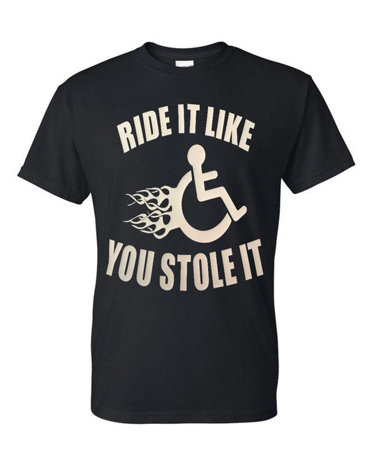 Ride it like you stole it Men's t-shirt - Premium t-shirt from MyDesigns - Just $19.95! Shop now at Lees Krazy Teez