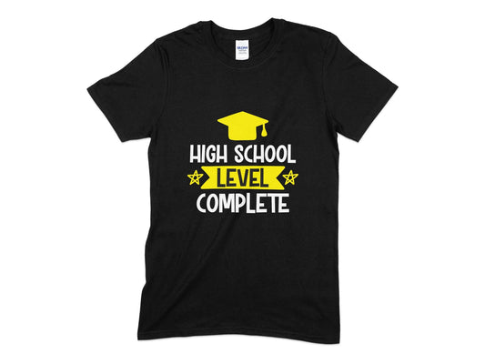 High School Level Complete unisex 2024 t-shirt - Premium t-shirt from MyDesigns - Just $19.95! Shop now at Lees Krazy Teez