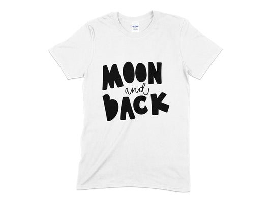 Moon and back unisex t-shirt - Premium t-shirt from MyDesigns - Just $18.95! Shop now at Lees Krazy Teez