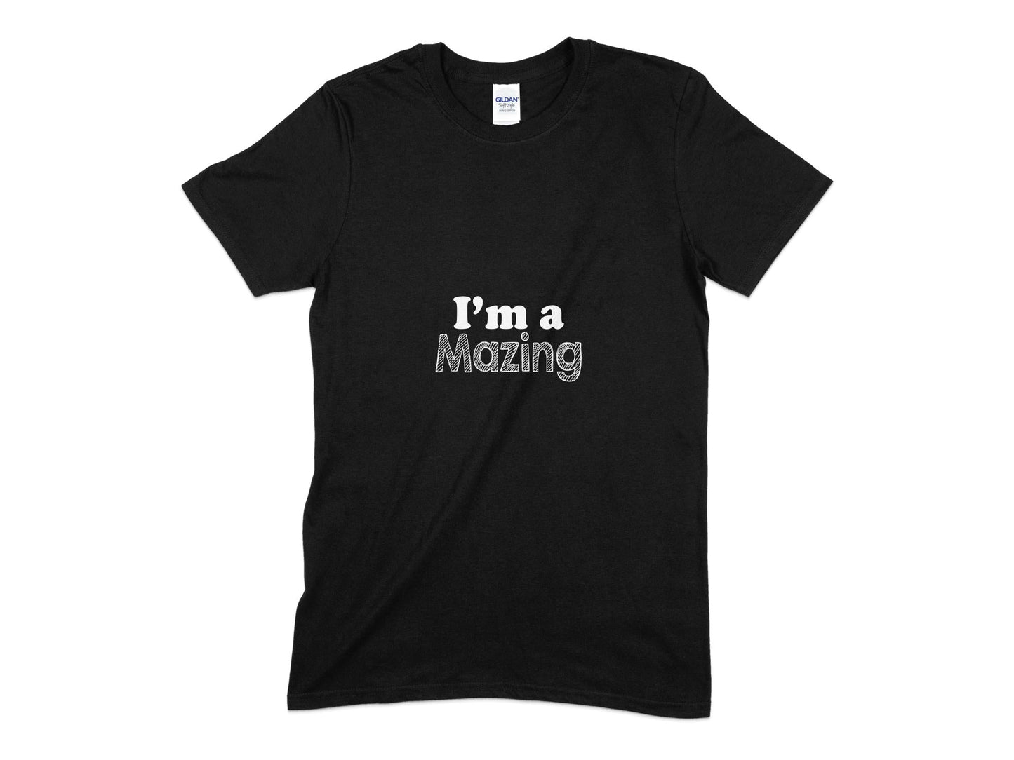 i am a mazing unisex t-shirt - Premium t-shirt from MyDesigns - Just $18.95! Shop now at Lees Krazy Teez