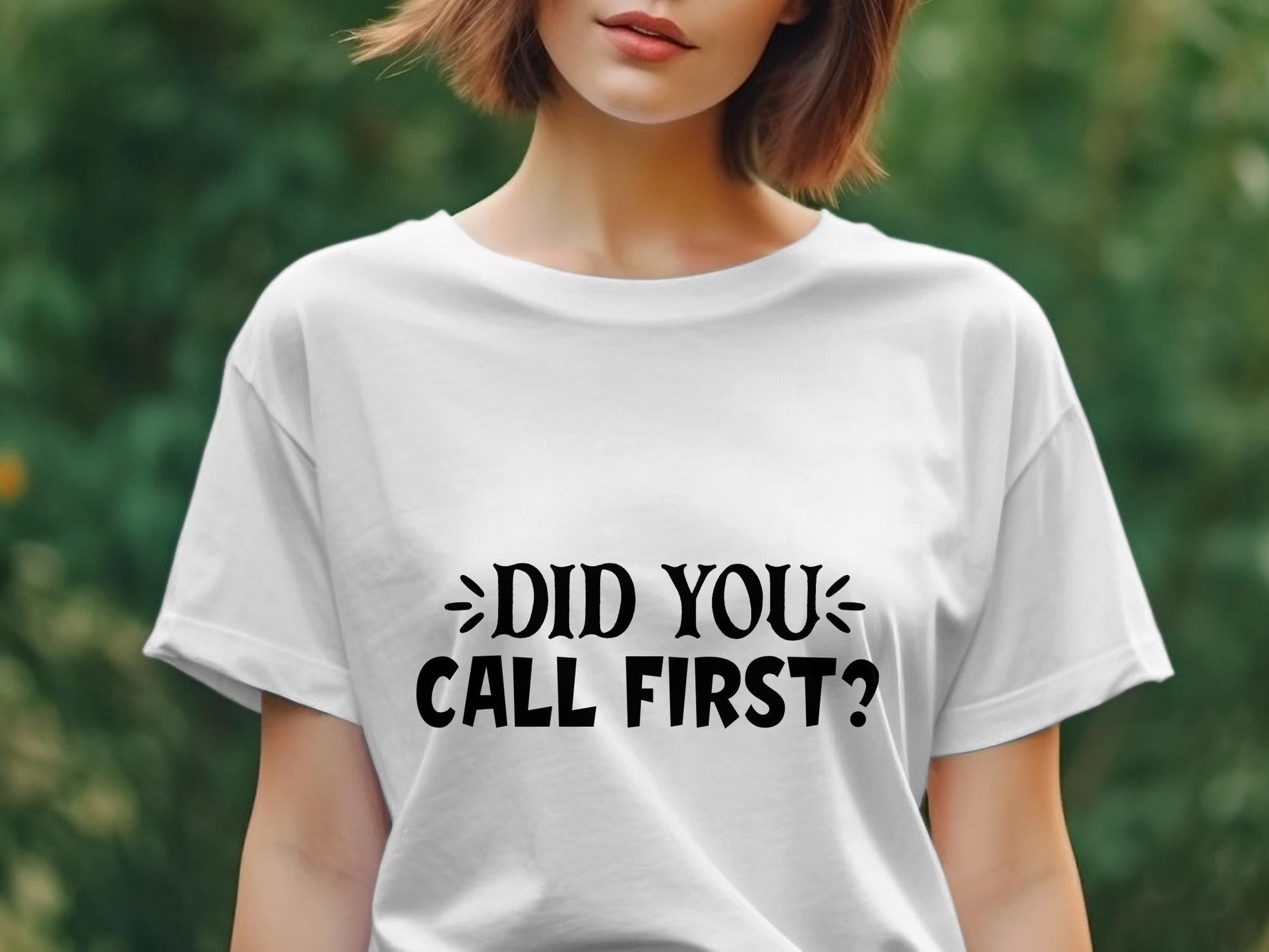 did you call first Women's awesome t-shirt - Premium t-shirt from MyDesigns - Just $21.95! Shop now at Lees Krazy Teez