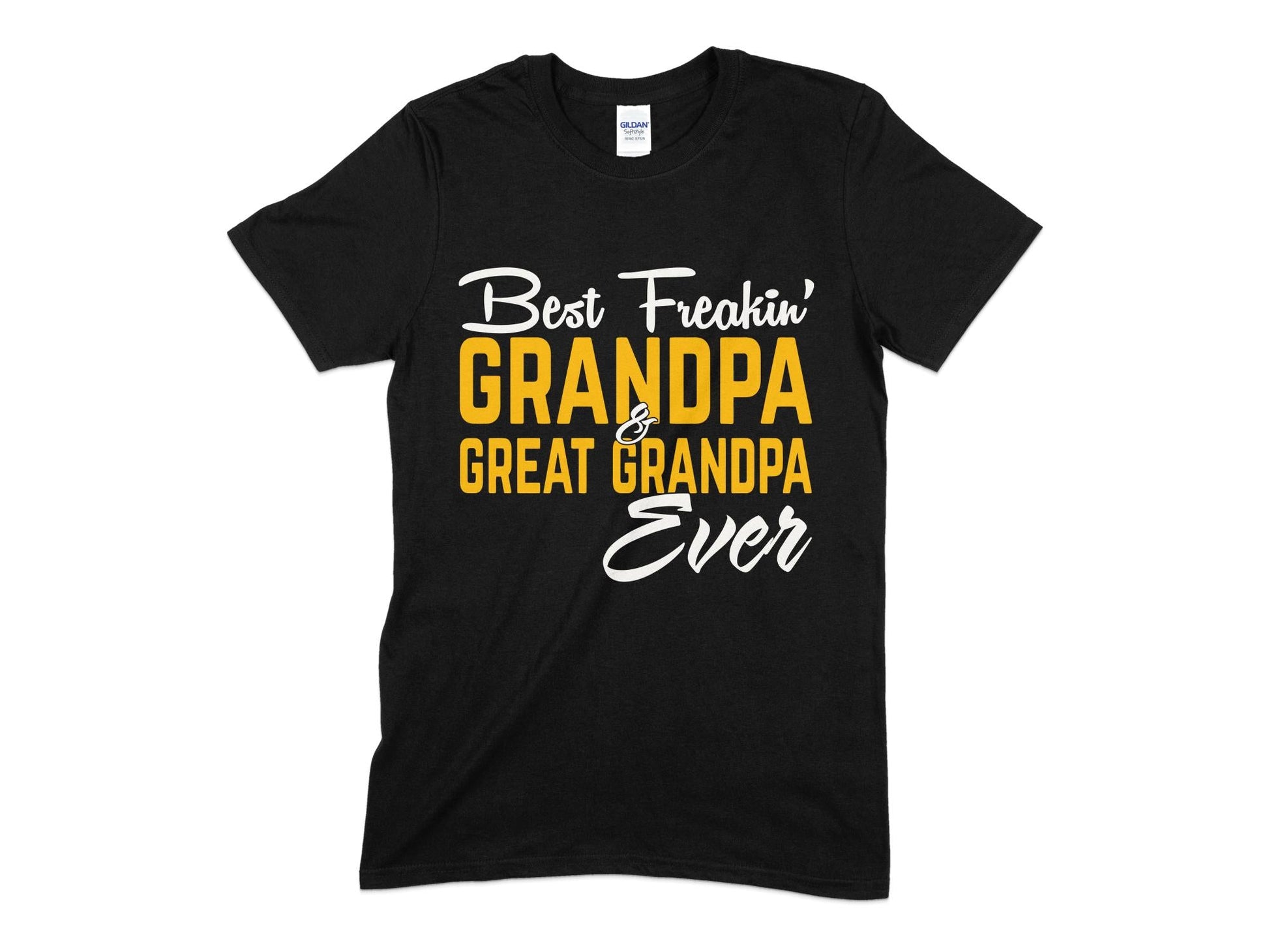 Best freakin grandpa and great grandpa ever t-shirt - Premium t-shirt from MyDesigns - Just $18.95! Shop now at Lees Krazy Teez