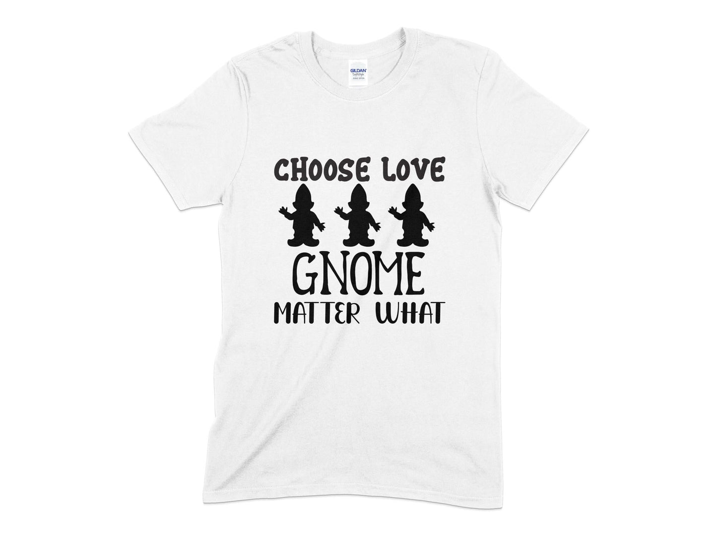 Choose love gnome matter what t-shirt - Premium t-shirt from MyDesigns - Just $18.95! Shop now at Lees Krazy Teez