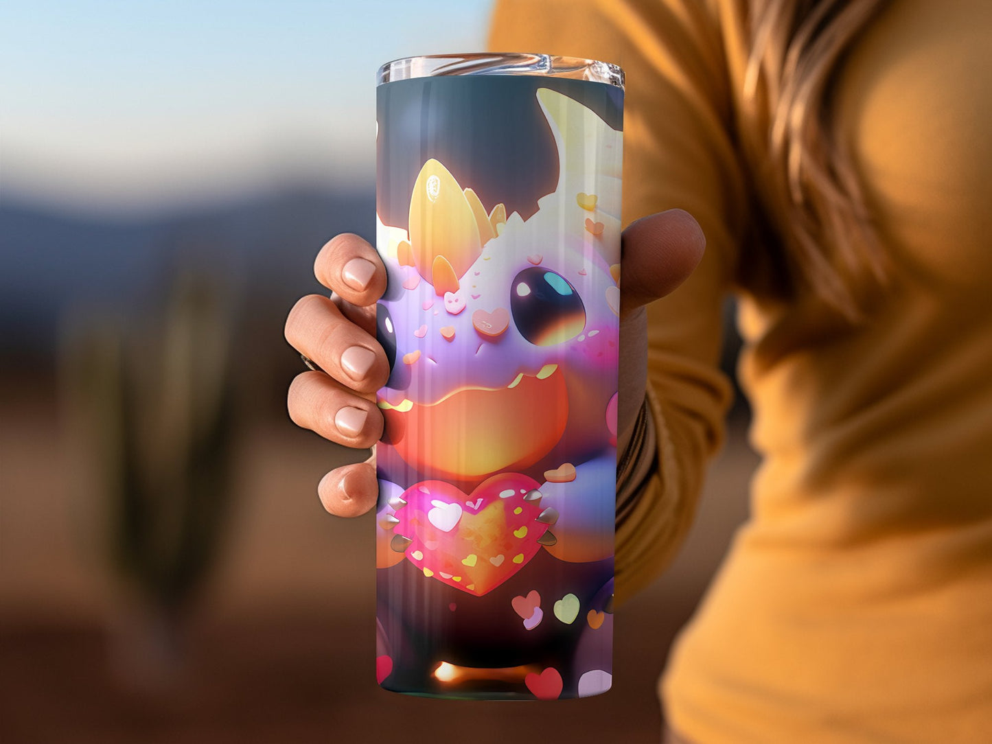 Cute little odd monster tumbler wrap 20oz skinny tumbler - Premium tumbler from MyDesigns - Just $26.95! Shop now at Lees Krazy Teez