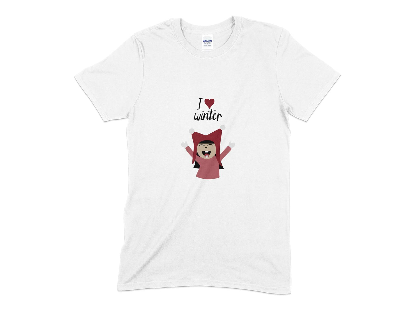 God i love winter t-shirt - Premium t-shirt from MyDesigns - Just $19.95! Shop now at Lees Krazy Teez