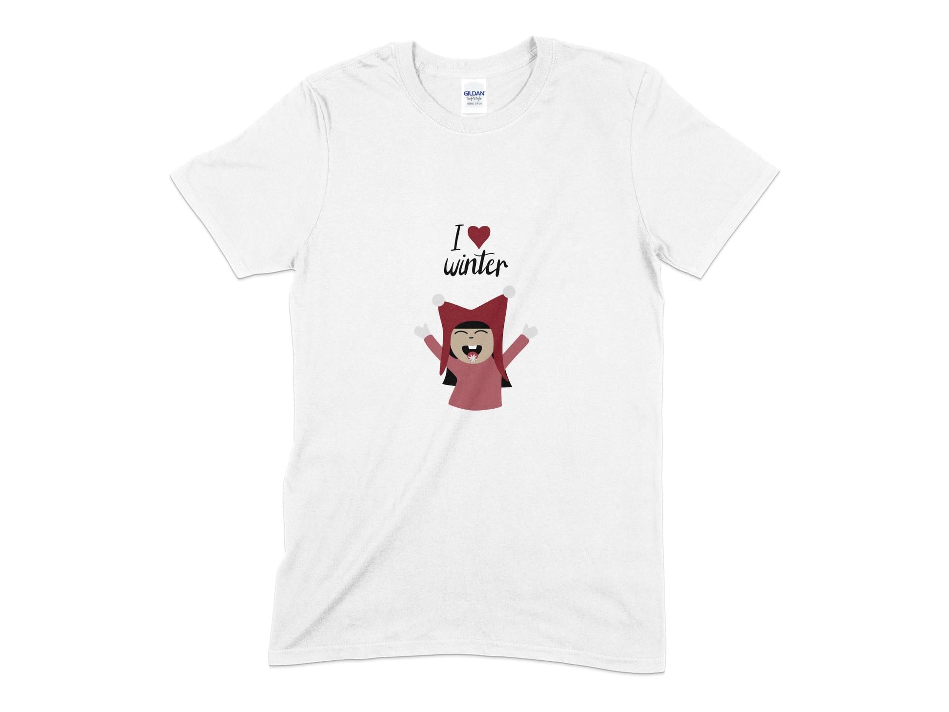 God i love winter t-shirt - Premium t-shirt from MyDesigns - Just $19.95! Shop now at Lees Krazy Teez