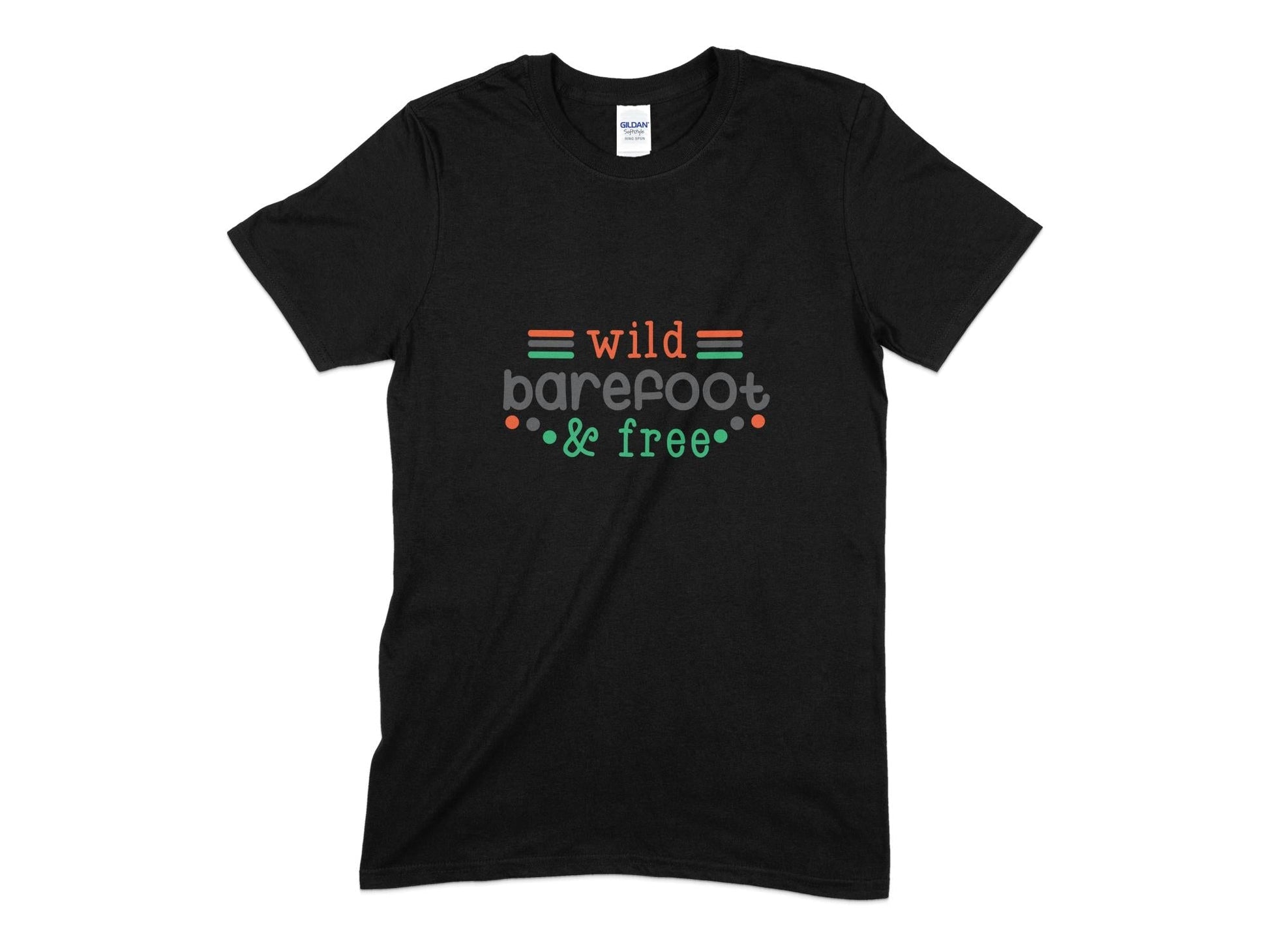 Wild barefoot and free t-shirt - Premium t-shirt from MyDesigns - Just $21.95! Shop now at Lees Krazy Teez