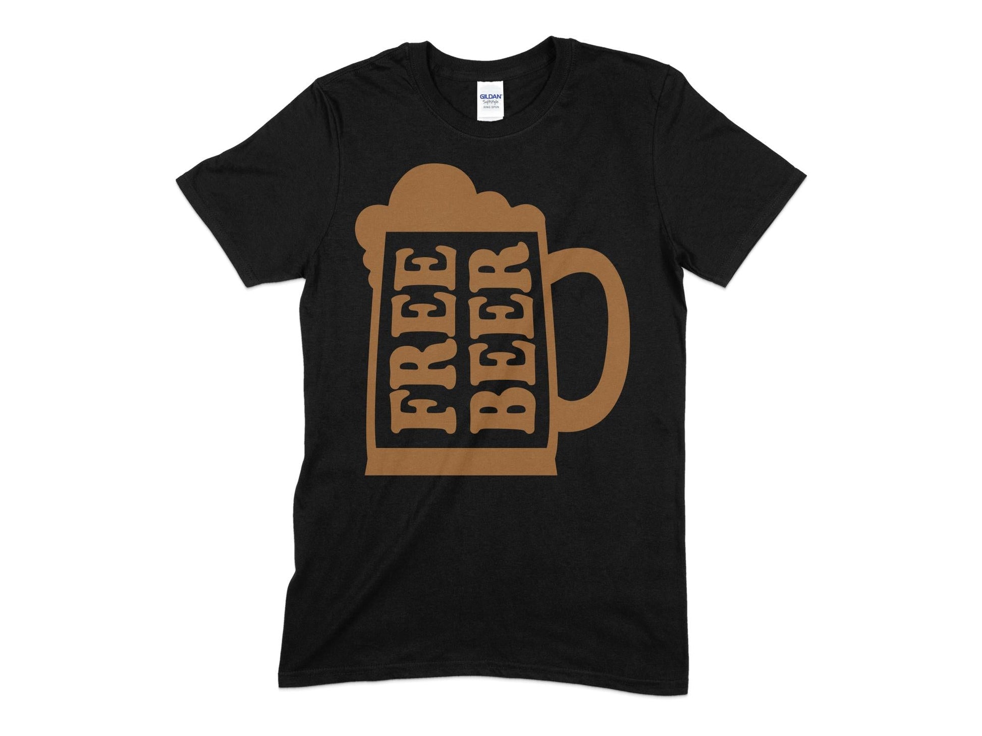 Free beer sarcastic drinking t-shirt - Premium t-shirt from MyDesigns - Just $19.95! Shop now at Lees Krazy Teez