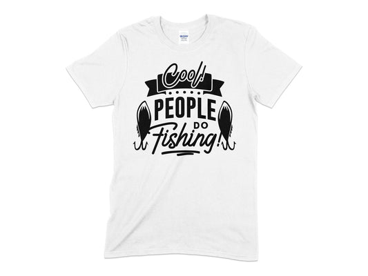 Cool People Do Fishing t-shirt - Premium t-shirt from MyDesigns - Just $19.95! Shop now at Lees Krazy Teez