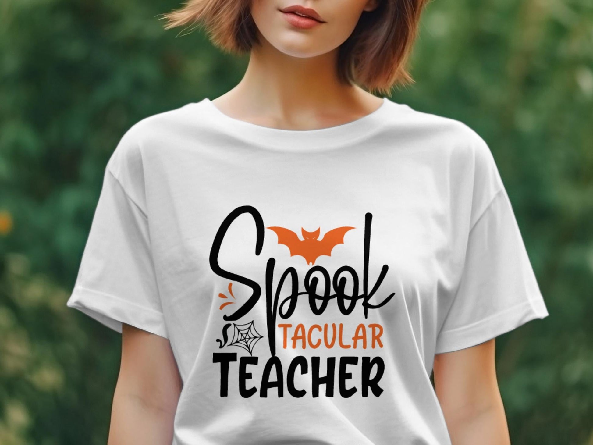 Spooktacular Teacher awesome Women's t-shirt - Premium t-shirt from MyDesigns - Just $19.95! Shop now at Lees Krazy Teez