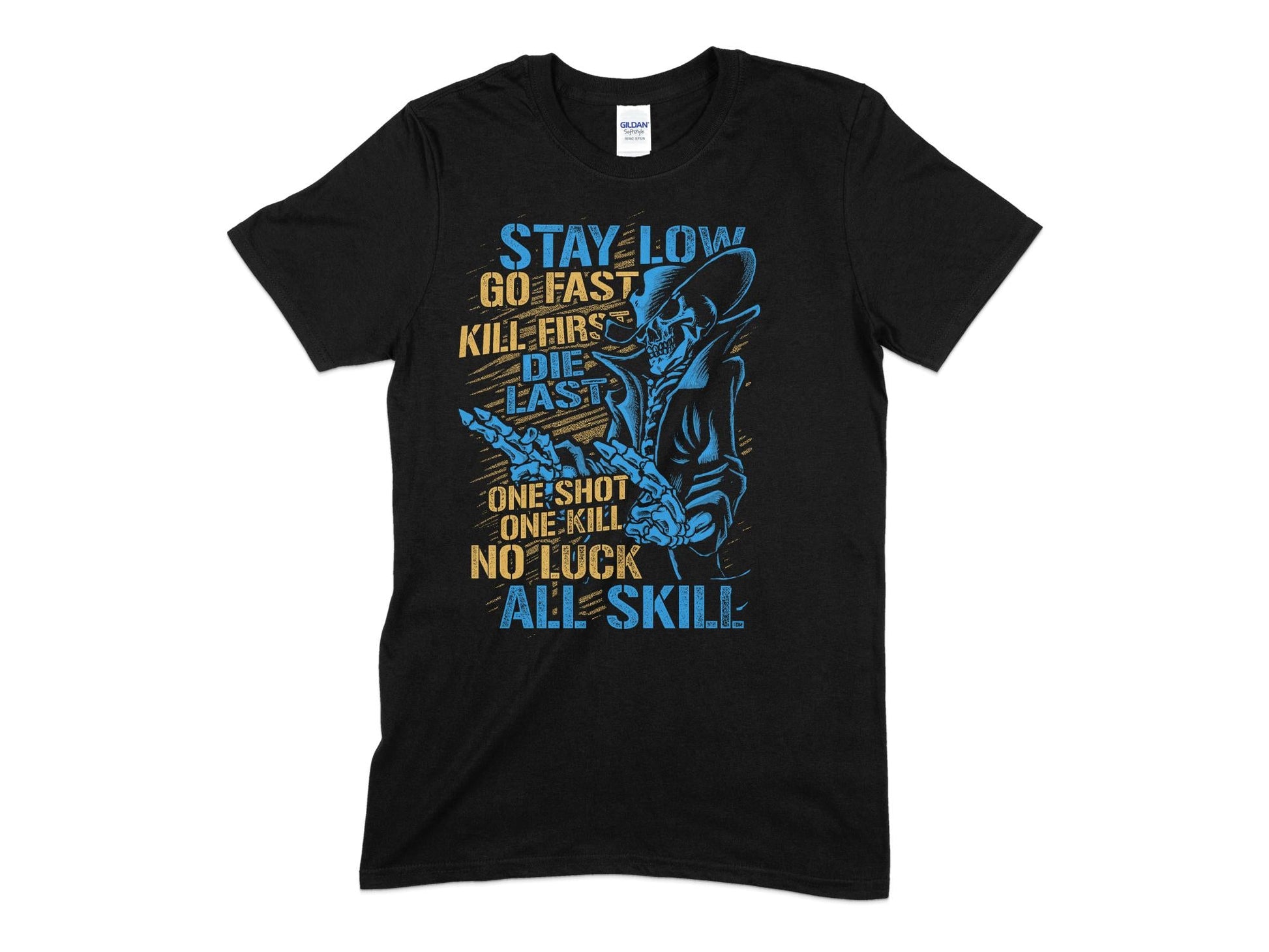 Gun Control Stay Low veteran Unisex Women's Men's t-shirt - Premium t-shirt from MyDesigns - Just $21.95! Shop now at Lees Krazy Teez