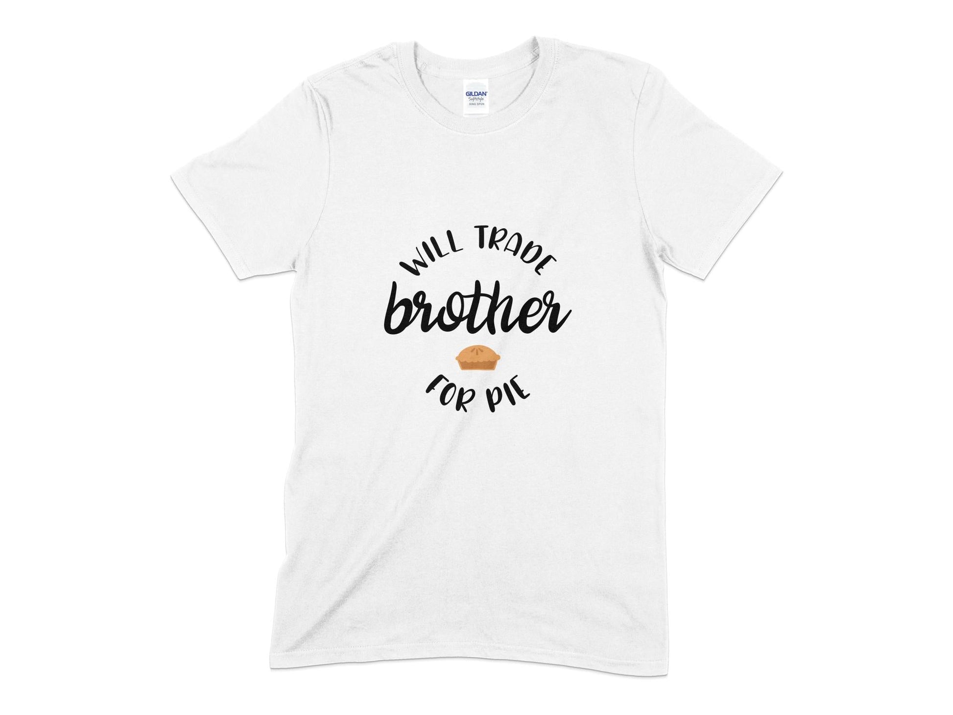 Will trade brother for pie Unisex t-shirt - Premium t-shirt from MyDesigns - Just $18.95! Shop now at Lees Krazy Teez