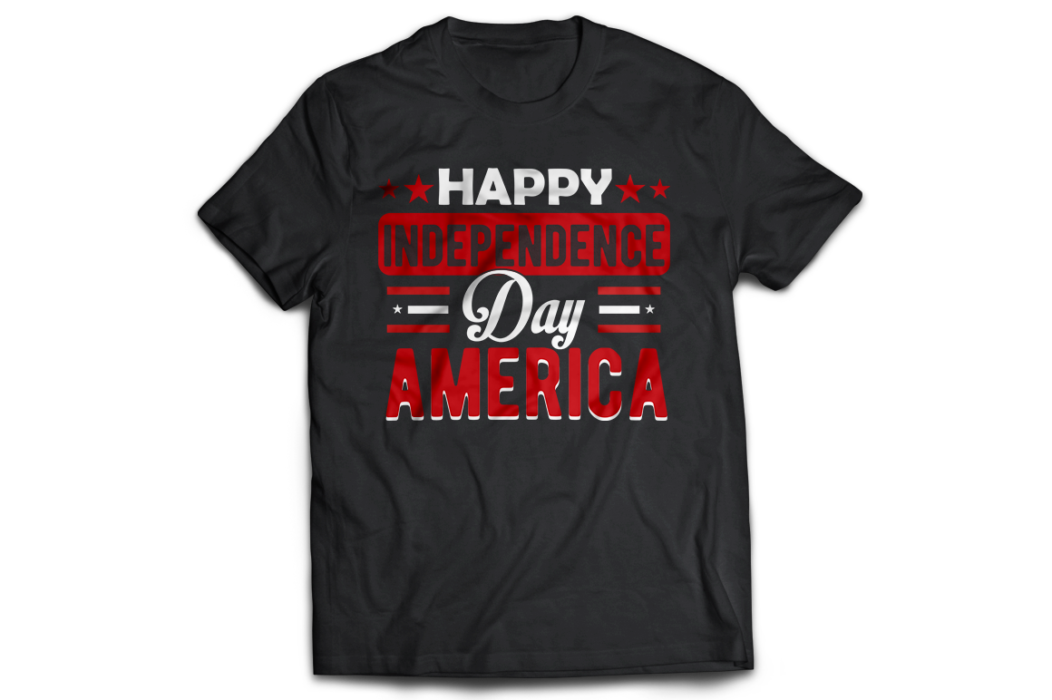 Happy independence day America Men's Women's Unisex t-shirt - Premium t-shirt from MyDesigns - Just $19.95! Shop now at Lees Krazy Teez