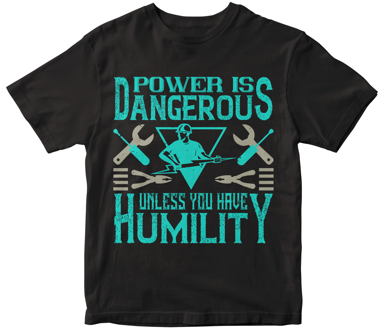 Power is dangerous unless you have humility - Premium t-shirt from MyDesigns - Just $21.95! Shop now at Lees Krazy Teez