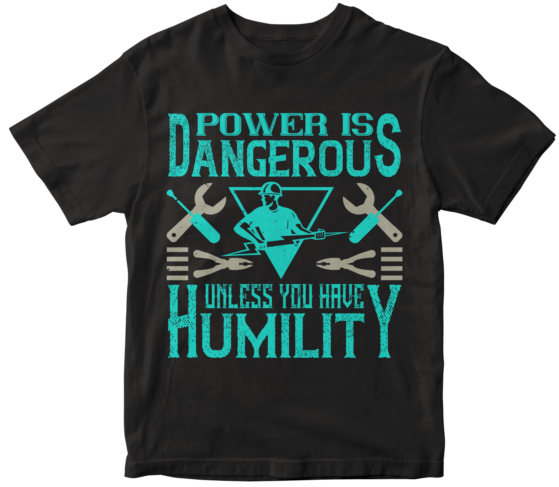 Power is dangerous unless you have humility - Premium t-shirt from MyDesigns - Just $21.95! Shop now at Lees Krazy Teez