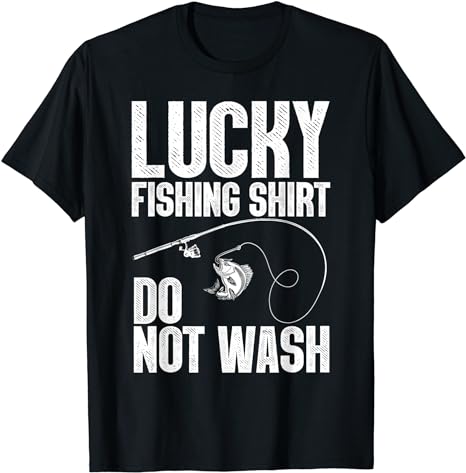 Lucky fishing shirt do not wash funny fishing Men's t-shirt - Premium t-shirt from MyDesigns - Just $19.95! Shop now at Lees Krazy Teez