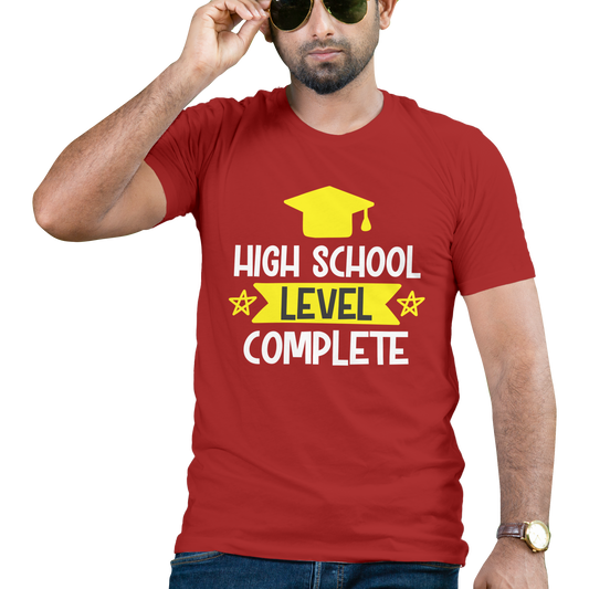 High School Level Complete t-shirt - Premium t-shirt from MyDesigns - Just $19.95! Shop now at Lees Krazy Teez
