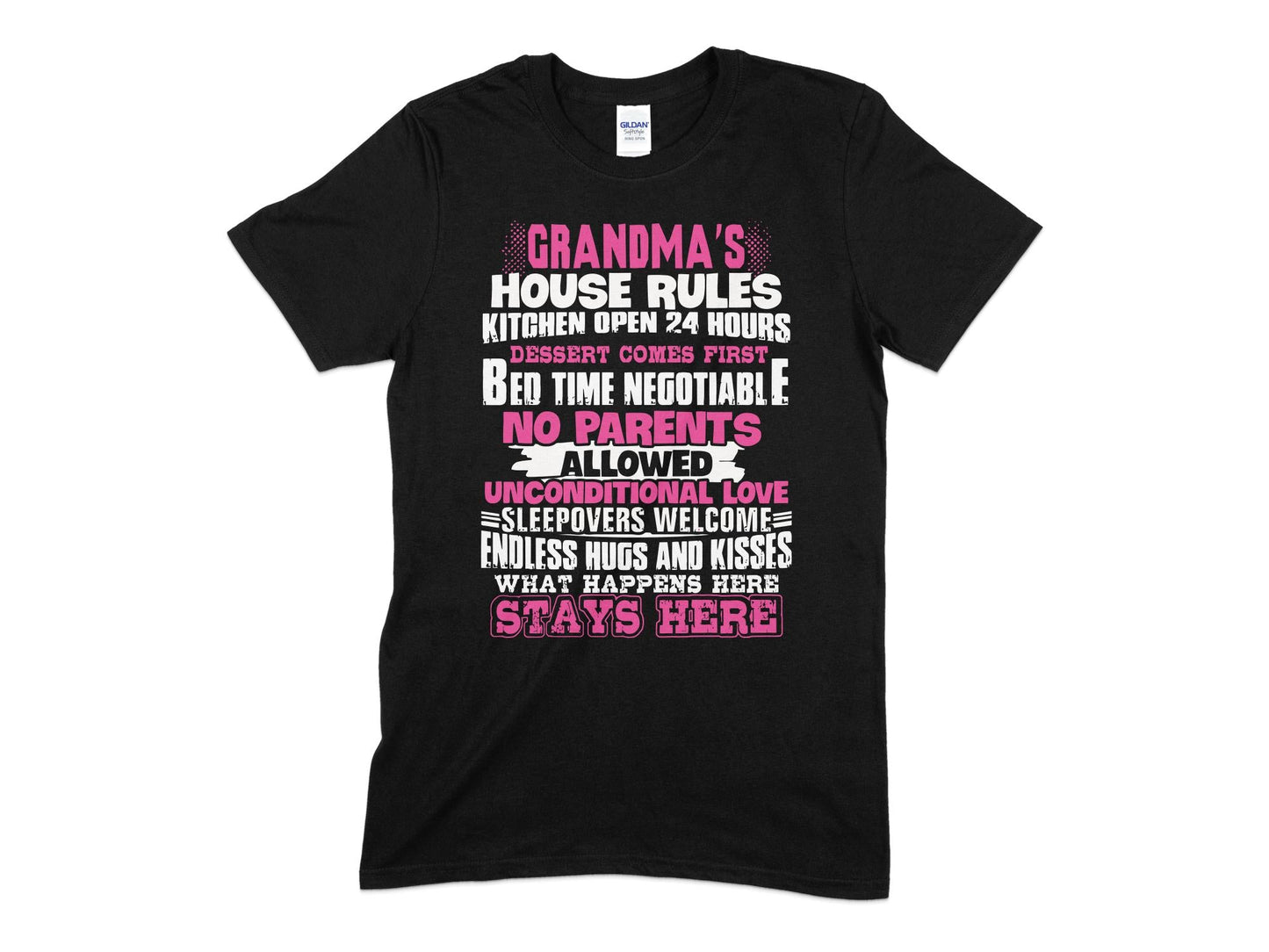 grandmas houserule stays here womens t-shirt - Premium t-shirt from MyDesigns - Just $18.95! Shop now at Lees Krazy Teez