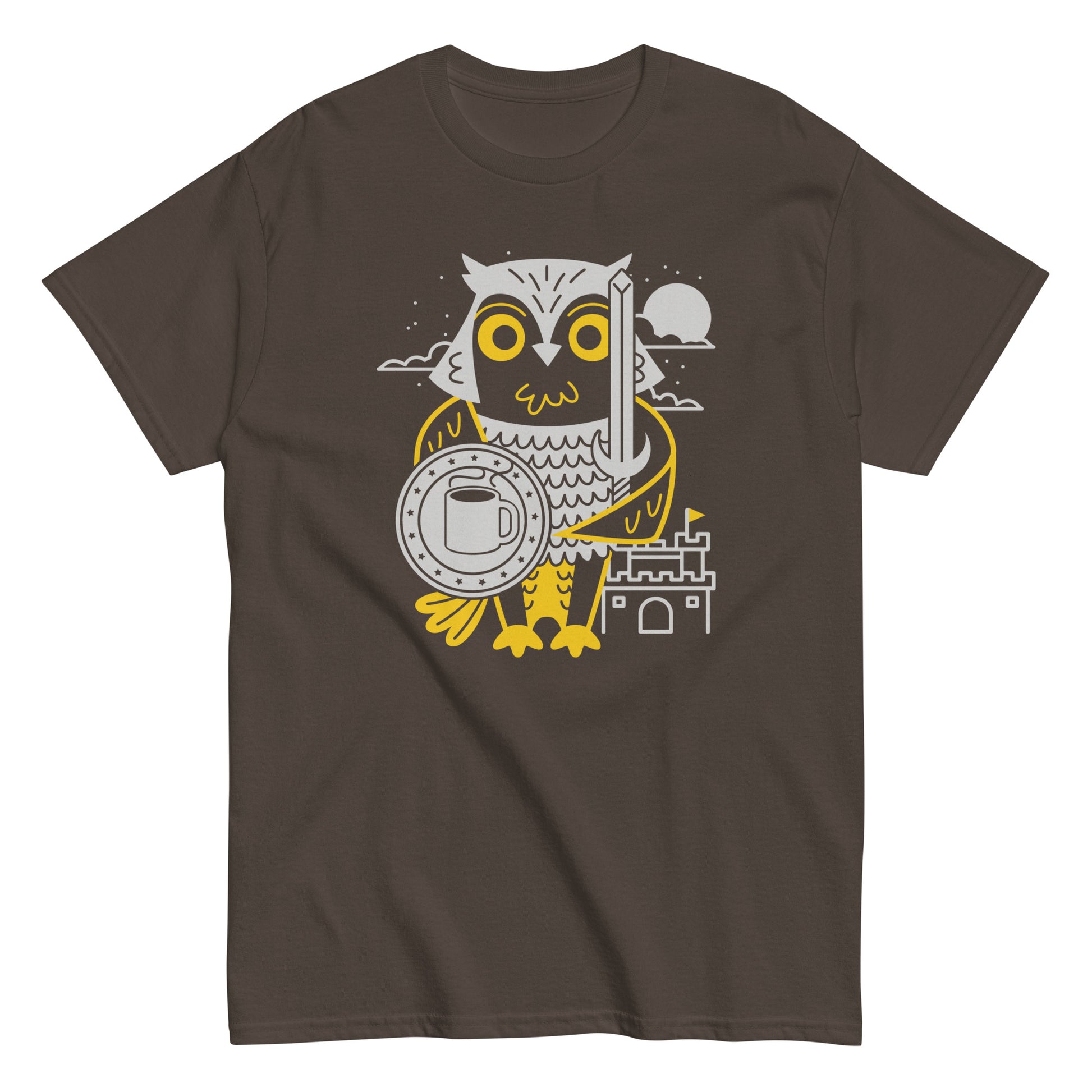 Knight Owl funny Men's funny awesome t-shirt - Premium t-shirt from MyDesigns - Just $19.95! Shop now at Lees Krazy Teez