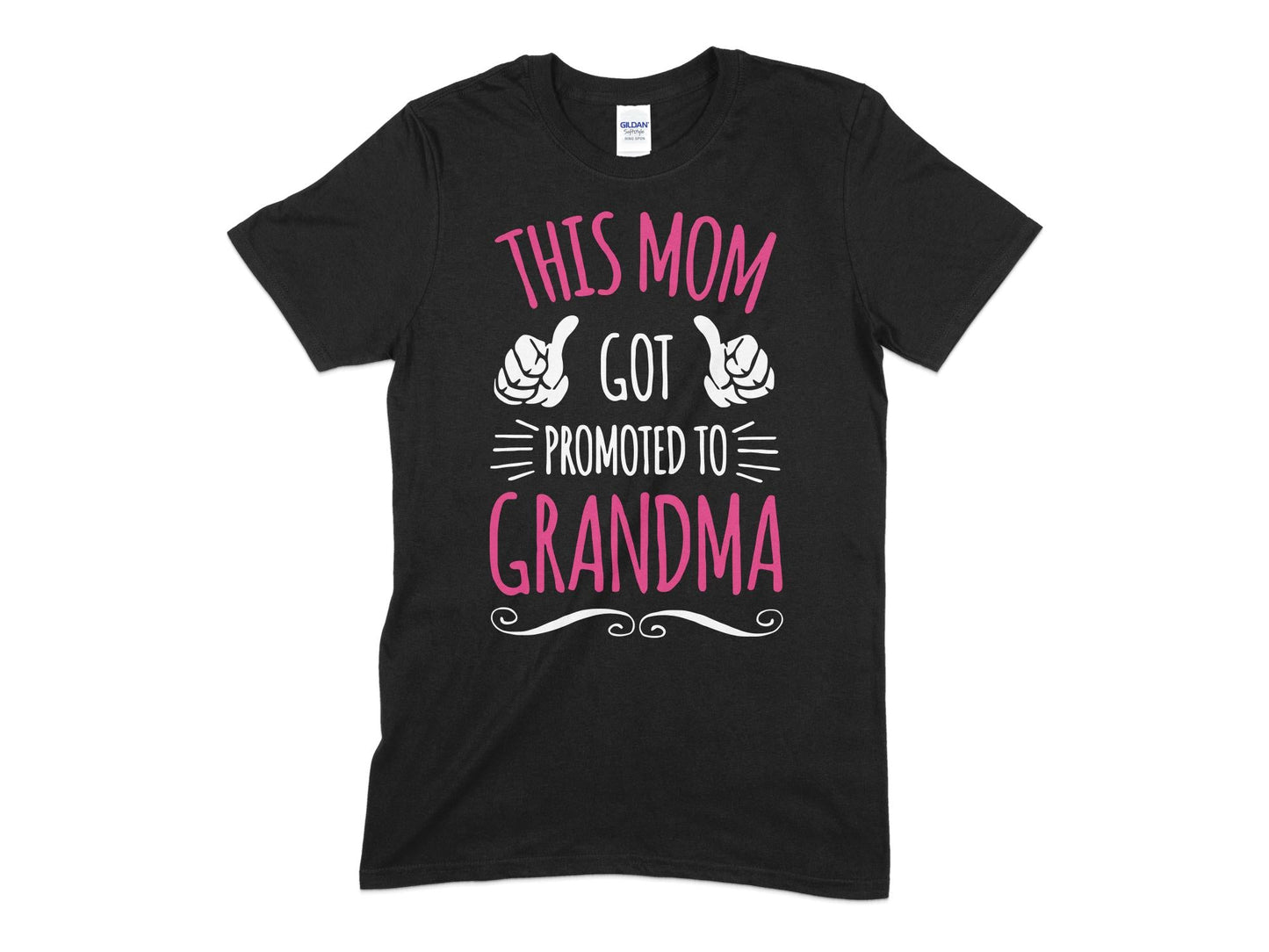 this mom promopted to grandma Mens Women's t-shirt - Premium t-shirt from MyDesigns - Just $19.95! Shop now at Lees Krazy Teez