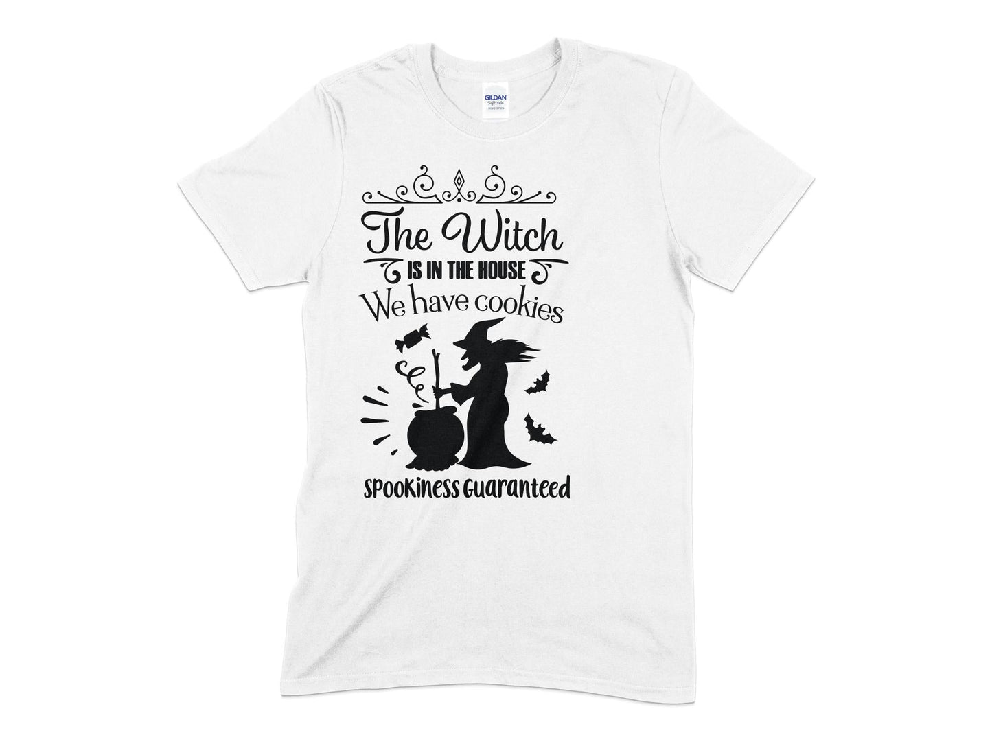 The witch is in the house Sign halloween t-shirt - Premium t-shirt from MyDesigns - Just $19.95! Shop now at Lees Krazy Teez
