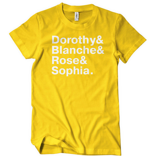 Dorothy and blanche rose and sophia unisex t-shirt - Premium t-shirt from Lees Krazy Teez - Just $19.95! Shop now at Lees Krazy Teez