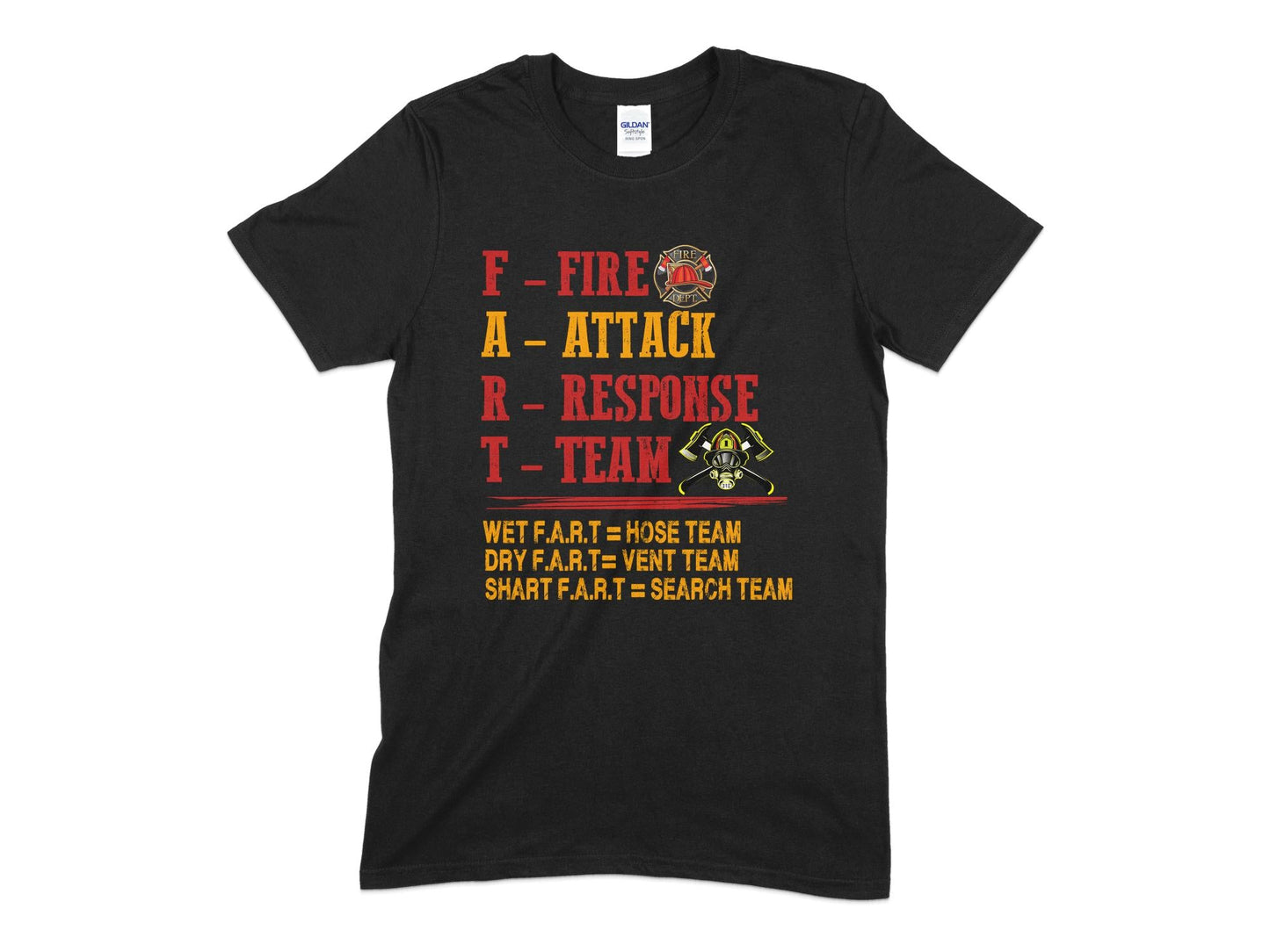 Fart fire attack response team funny t-shirt - Premium t-shirt from MyDesigns - Just $17.95! Shop now at Lees Krazy Teez