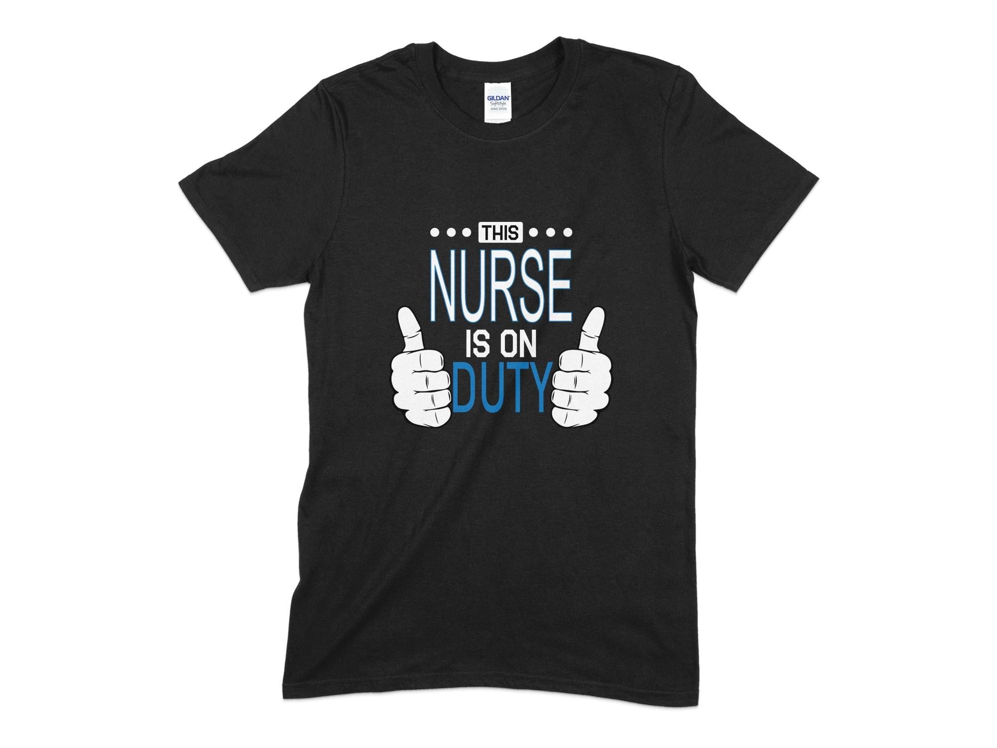 This nurse is on duty cna nurse doctor womens t-shirt - Premium t-shirt from MyDesigns - Just $19.95! Shop now at Lees Krazy Teez